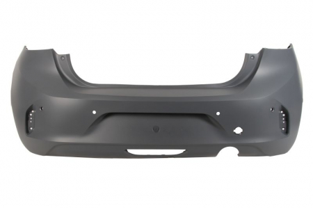 Bara (spate, cu strat de baza, numar orificii senzor parcare: 4, grunduit, certificate CZ) potrivit OPEL CORSA F 05.19-