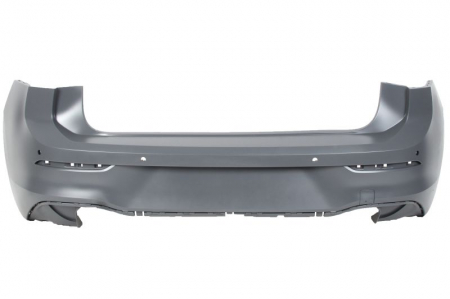 Bara - Bara spate potrivit VW Golf 8 VIII dupa 2019 - gauri senzori parcare 4, grunduit, Hatchback