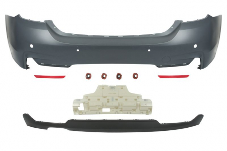 Bara - Bara (Spate, M-PACHET, complet, cu orificii senzori parcare, grunduit) potrivit BMW 4 GRAN COUPE (F36) 02.14-02.17