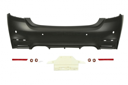 Bara (Spate, M-PAKIET, complet, cu gauri pentru senzorii de parcare, grunduit) potrivit BMW 4 (F32, F82), 4 (F33, F83) 07.13-02.17