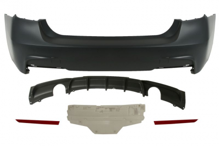 Bara spate M PERFORMANCE/model pachet M, complet, grunduit potrivit BMW Seria 3 F30, F80, 3 F31 SALON 2011-2019 [1]