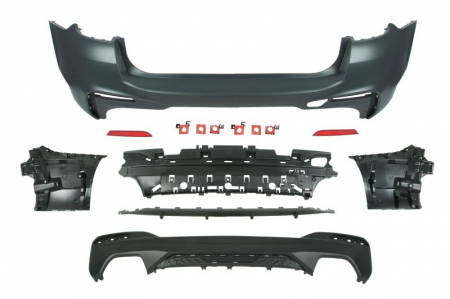 Bara - Bara spate potrivit BMW Seria 5 G30, F90, 5 G31 Break dupa 2017 - model pachet M grunduit