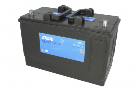 Electrice - Baterie 12V 110Ah/750A STARTPRO (L+ Borna standard) 349x175x235 B00 - fara flansa montare 