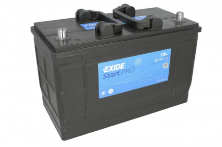 Baterie 12V 110Ah/750A STARTPRO (L+ Borna standard) 349x175x235 B00 - fara flansa montare  [1]