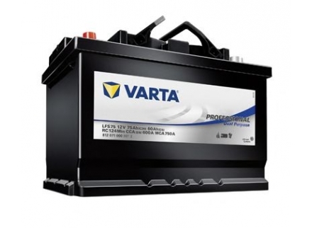 Electrice - Baterie auto Varta Professional Dual Purpose 75Ah 600A 812071000B912