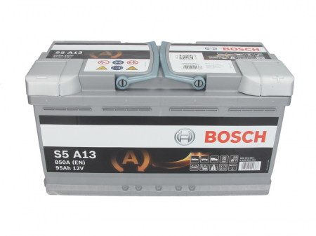 Baterie BOSCH 12V 95Ah/850A START&STOP AGM (R+ Borna standard) 353x175x190 B13 - flansa montare 10.5 mm  [2]