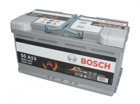 Electrice - Baterie BOSCH 12V 95Ah/850A START&STOP AGM (R+ Borna standard) 353x175x190 B13 - flansa montare 10.5 mm 