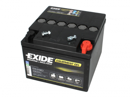 Electrice - Baterie EXIDE 12V 25Ah GEL (R+ borna cu filet) 165x175x125 B00 - fara flansa montare Aplicatii duale