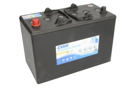 Baterie EXIDE 12V 85Ah GEL (L+ Borna standard) 350x175x235 B00 - fara flansa montare Aplicatii duale [1]