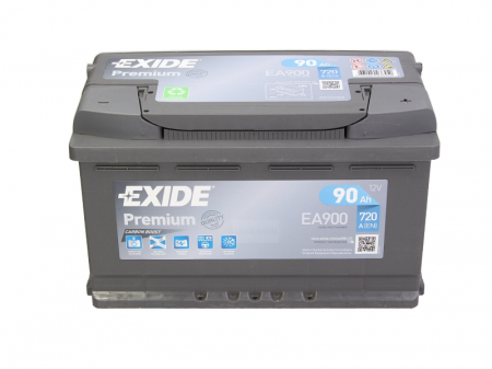Baterie EXIDE 12V 90Ah/720A PREMIUM (R+ Borna standard) 315x175x190 B01 - flansa montare 10.5 mm (Pornire) [2]