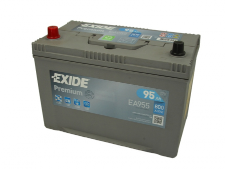 Electrice - Baterie EXIDE 12V 95Ah/800A PREMIUM (L+ Borna standard) 306x173x222 B01 - flansa montare 10.5 mm 