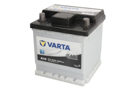 Electrice - Baterie VARTA 12V 40Ah/340A negru DYNAMIC (R+ Borna standard) 175x175x190 B13 - flansa montare 10.5 mm (Fara intretinere)