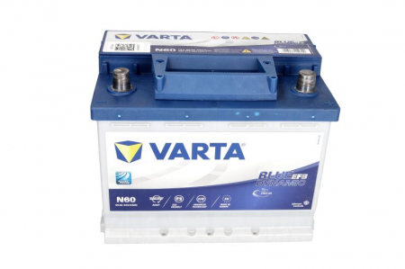 Baterie VARTA 12V 60Ah/640A START&STOP EFB (R+ Borna standard) 242x175x190 B13 - flansa montare 10.5 mm (Pornire) [2]