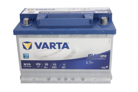 Baterie VARTA 12V 70Ah/760A START&STOP EFB (R+ Borna standard) 278x175x190 B13 - flansa montare 10.5 mm (Pornire) [2]
