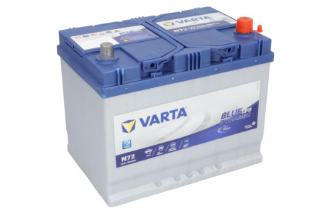 Baterie VARTA 12V 72Ah/760A START&STOP EFB (R+ Borna standard) 261x175x220 B01 - flansa montare 10.5 mm (Pornire) [1]