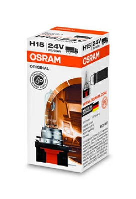 Electrice - Bec auto auto cu halogen H15 24V 60/20W PGJ23T-1 Standard