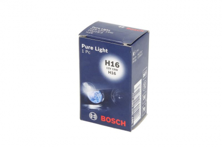 Becuri auto - Bec auto auto cu halogen H16 12V 19W PGJ19-3 Pure Light