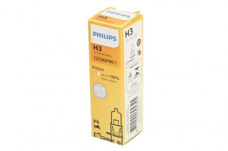 Electrice - Bec auto auto cu halogen H3 12V 55W PK22S Premium