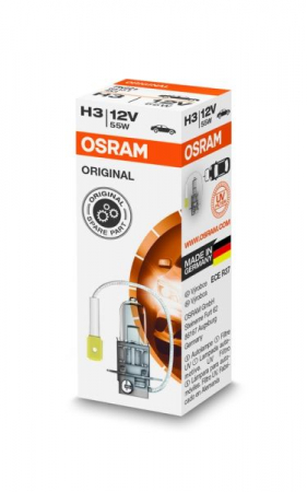 Electrice - Bec auto auto cu halogen H3 12V 55W PK22S Standard