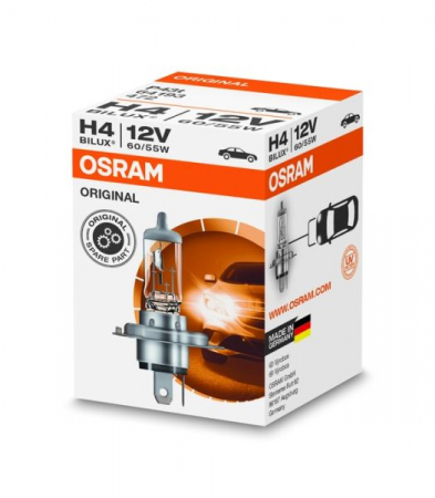 Electrice - Bec auto auto cu halogen H4 12V 60/55W P43T Standard