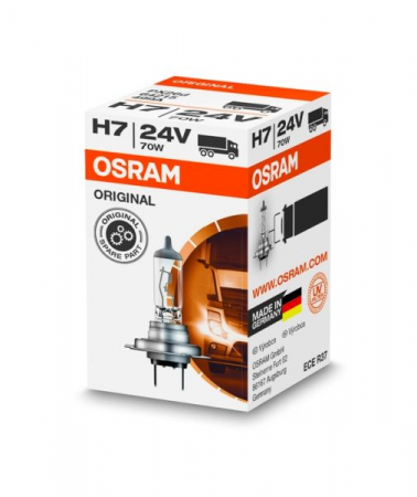 Electrice - Bec auto auto cu halogen H7 24V 70W PX26D Standard