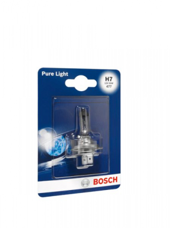 Electrice - Bec auto blister pachet 1 bucata H7 12V 55W PX26D Pure Light