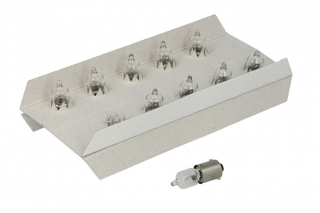 Electrice - Bec auto cutie 10 bucati 12V 20W BA9S  Standard