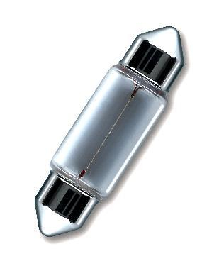 Electrice - Bec auto cutie 10 bucati C10W 12V 10W SV8,5-8 tubular Standard