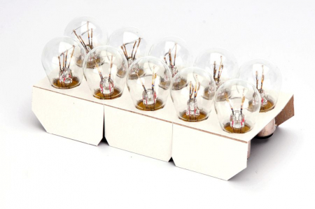 Electrice - Bec auto cutie 10 bucati P21/4W 12V 4/21W BAZ15D  Standard