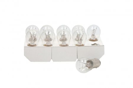 Electrice - Bec auto cutie 10 bucati P21/5W 12V 5/21W BA15D Standard