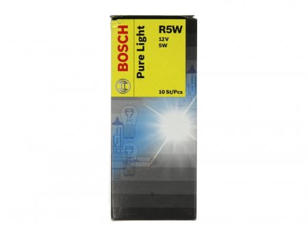 Electrice - Bec auto cutie 10 bucati R5W 12V 5W BA15S Pure Light