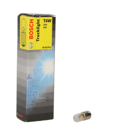 Electrice - Bec auto cutie 10 bucati T4W 24V 4W BA9S  Camion