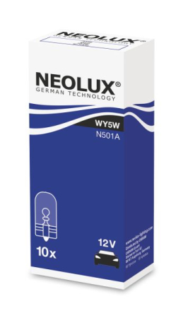 Electrice - Bec (cutie 10buc) WY5W 12V 5W, W2,1X9,5D, portocaliu potrivit IVECO DAILY V, MASSIF; MERCEDES A (W168), C T-MODEL (S202), C (W202), CITAN MIXTO (DOUBLE CABIN), CITAN (MPV) 03.89-