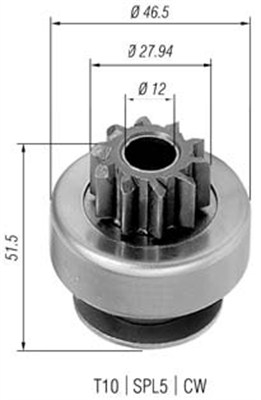 Alternatoare Electromotoare - Bendix electromotor potrivit FORD FOCUS 1.8D 1998-2004