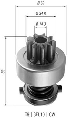 Alternatoare Electromotoare - Bendix electromotor KHD; SAME