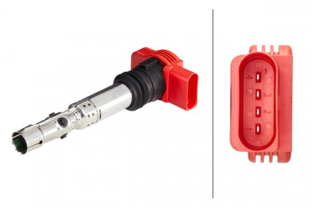 Aprindere - Bobina inductie potrivit AUDI A4 B6, A4 B7, A6 C5, A6 C6, A8 D3 2.0/3.0 11.00-07.06