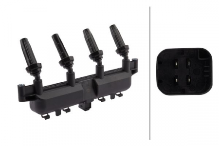 Aprindere - Bobina inductie potrivit CITROEN BERLINGO, BERLINGO/MINIVAN, SAXO, XSARA, XSARA PICASSO; PEUGEOT 106 II, 206, PARTNER, PARTNER/MINIVAN 1.1-1.6 02.96-12.15