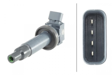 Aprindere - Bobina inductie potrivit CITROEN C1; PEUGEOT 107; TOYOTA AURIS, AVENSIS, AYGO, CELICA, COROLLA, COROLLA VERSO, MR2 III, RAV 4 II, YARIS 1.0-1.8 08.99-