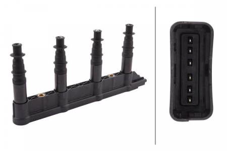 Aprindere - Bobina inductie potrivit CITROEN C2, C3 I, C4, C4 I; PEUGEOT 1007, 206, 207, 307 1.4 10.03-
