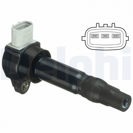 Aprindere - Bobina inductie potrivit CITROEN C4 AIRCROSS; MITSUBISHI ASX, COLT VI, LANCER VIII; PEUGEOT 4008 1.1-1.6LPG 06.04-