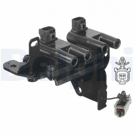 Bobina inductie potrivit HYUNDAI COUPE I, COUPE II, ELANTRA III, GETZ; KIA CERATO I, RIO II 1.4/1.6 12.96-12.11
