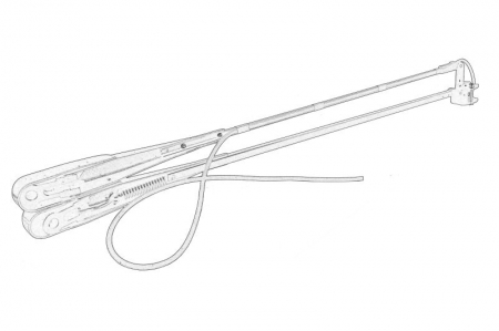 Brat ghidaj stergator parbriz Dreapta potrivit SOLARIS [1]