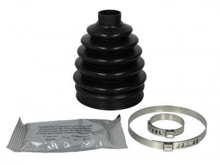 Transmisie - Burduf cauciuc cap planetara exterior (fi: 25/25,6/87) (lungime108/115) potrivit AUDI 50, A1, A2, TT; SEAT CORDOBA, IBIZA II, IBIZA III, IBIZA IV, IBIZA IV SC 0.8-3.6 dupa 1976 - (set)