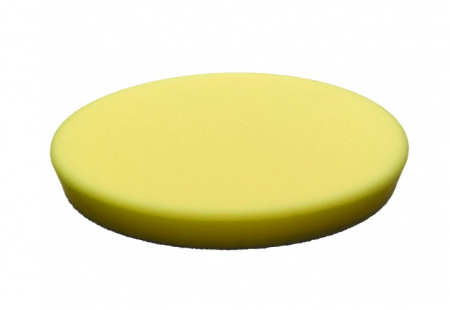 Echipamente - Burete abraziv lustruire SPONGE YELLOW FINE 160 / 20 MM - 2 PC, tip: mediu-tare, diametru: 150/160 mm, grosime: 20 mm, culoare: galben, suporturi de montare: cârlig și buclă, 2 buc