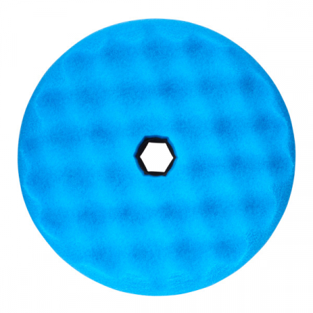 Echipamente - Burete polis fin cu fata dubla 3M Quick Connect, albastru, 150mm