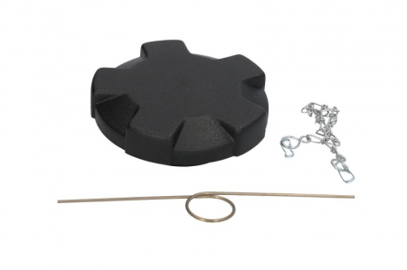 Elemente rezervor combustibil - Buson capac rezervor combustibil (Latime 80mm, not ventilat; cu lant) VOLVO F 10, F 12, F 16, FE, FE II, FH, FH 12, FH 16, FH 16 II, FH II, FL 10, FL 6, FL 7, FL II, FL III, FM, FM II, FMX, FMX II