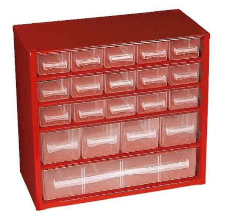 Echipamente - Cabinet Cutie depozitare obiecte mici 20 sertare 307x147x285 mm