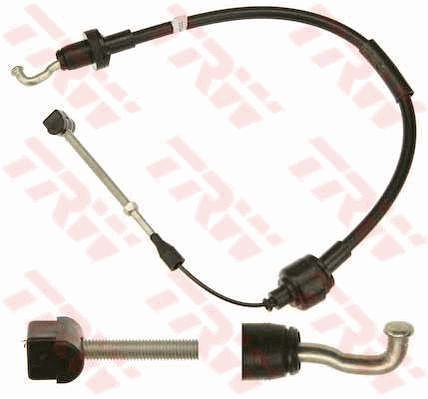 Ambreiaj - Cablu ambreiaj (727mm/417mm) OPEL COMBO, CORSA A, CORSA A TR, CORSA B, TIGRA 1.2-1.7D intre 1989-2001