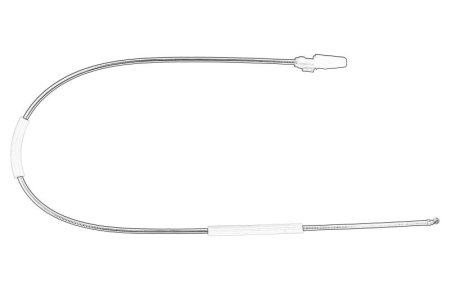 Ornamente - Cablu capota motor (din partea de blocare) potrivit VW TOUAREG 2.5D-6.0 2002-2010