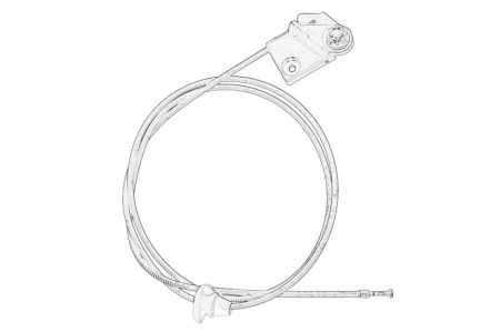 Ornamente - Cablu capota motor potrivit MERCEDES SPRINTER 3,5-T (B907), SPRINTER 3,5-T (B907, B910), SPRINTER 3-T (B907), SPRINTER 3-T (B910, B907), SPRINTER 4-T (B907, B910) 2.0D-Electric dupa 2018